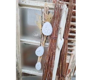 Stickdatei ITH - Hase im Osterei